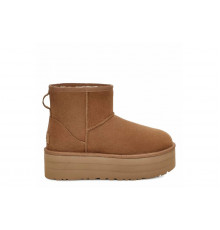 UGG Classic Mini Platform Chestnut
