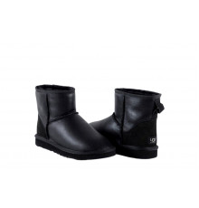 UGG Classic Mini Metallic Black
