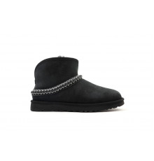 UGG Classic Mini Cresent Black