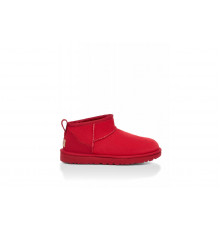 UGG  Classic  Ultra Mini II Samba Red