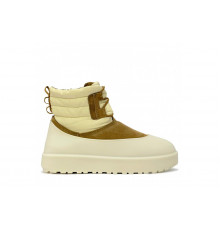 UGG Classic Mini Lace-Up Weather Chestnut Whitecap