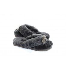 UGG Fluff Flip Flop II Grey