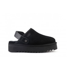 UGG Goldenstar Clog Platform Black