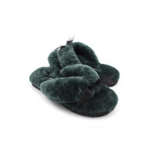 UGG Fluff Flip Flop II Dark Green