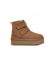 UGG Neumel Platform Buckle Chestnut