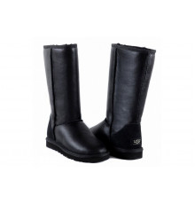 UGG Classic Tall Metallic Black