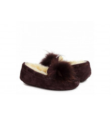UGG Dakota Pom Pom Chocolate