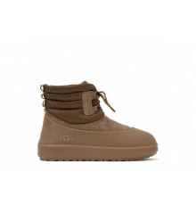 UGG Classic Mini Lace-Up Weather Chestnut