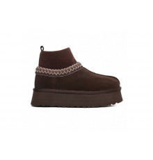 UGG Tazz Knit Chocolate