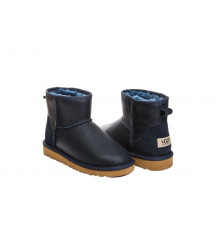 UGG Classic Mini Metallic Navy