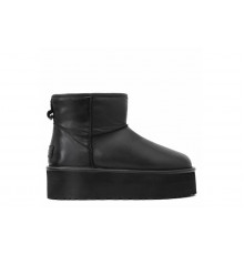 UGG Classic Mini Platform Leather Black