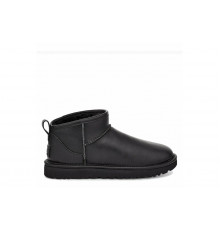 UGG Classic Ultra Mini Leather Black
