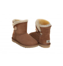 UGG Mini Bailey Button II Chestnut