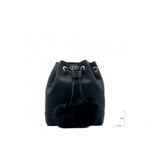 UGG Aaliyah Bucket Crossbody Pom Black