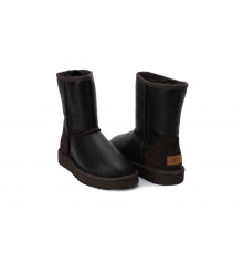 UGG Classic Short Metallic Chocolate