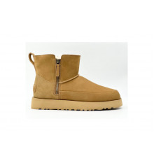UGG Classic Zip Mini Suede Boot