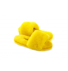 UGG Fluff Slide Slippers Yellow