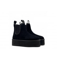UGG Neumel Platform Chelsea Black