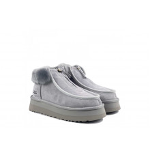 UGG Funkette Platform Boots Grey-Violet