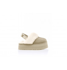 UGG Funkette Suede Platform Sand