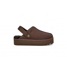 UGG Goldenstar Clog Platform Chocolate