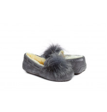 UGG Dakota Pom Pom Grey