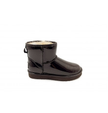 UGG Jimmy Choo Mini Patent II Chocolate