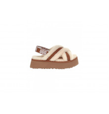 UGG W Disco Cross Slide Chestnut