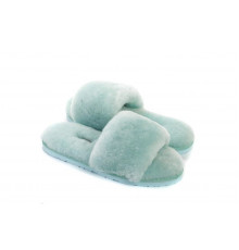 UGG Fluff Slide Slippers Lake Blue