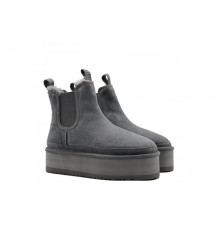UGG Neumel Platform Chelsea Grey