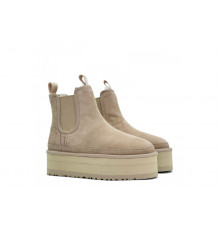 UGG Neumel Platform Chelsea Sand